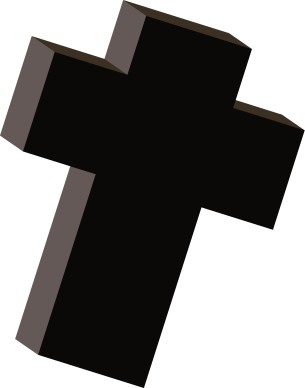 Thick Black Cross Clipart