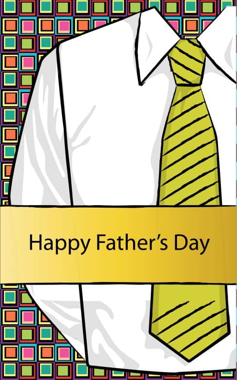 Father’s Day Tie Bulletin Cover