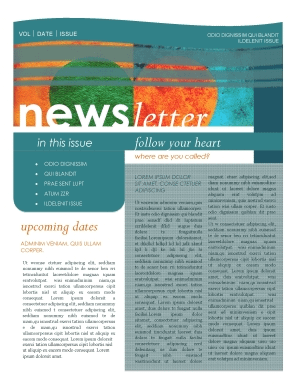 Contemporary Newsletter