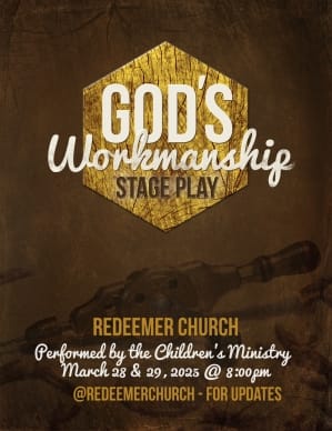 God’s Workmanship Religious Flyer
