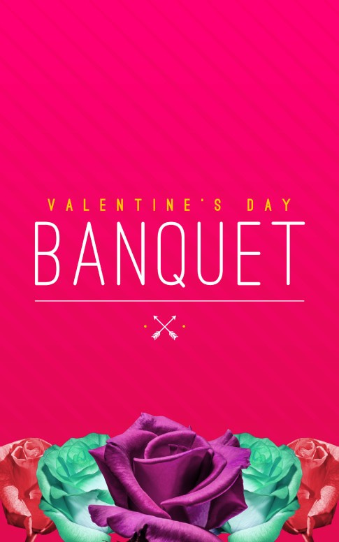 Valentine’s Day Banquet Christian Bulletin