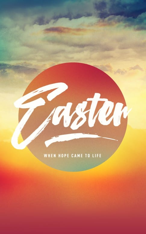 Easter Sunrise Bulletin Cover