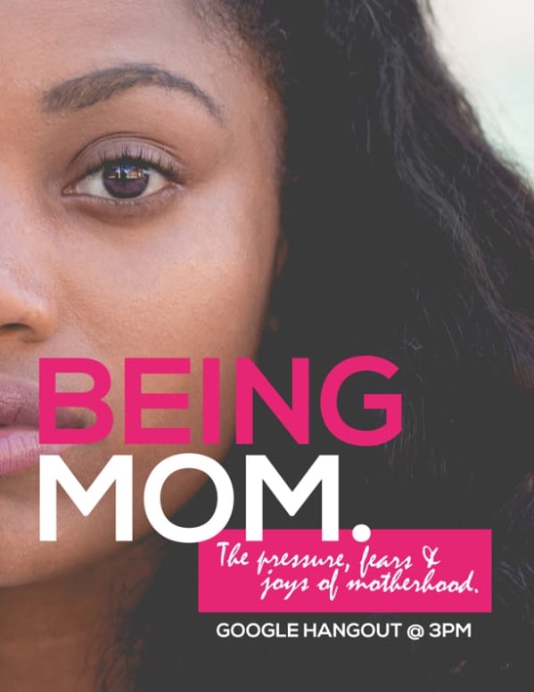 Being Mom Mother’s Day Church Flyer