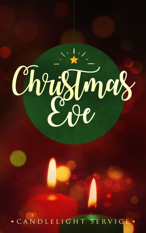 Christmas Eve Candlelight Service Bulletin
