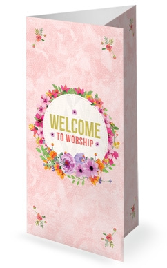 Happy Mother’s Day Thank You Mom Trifold Bulletin Cover
