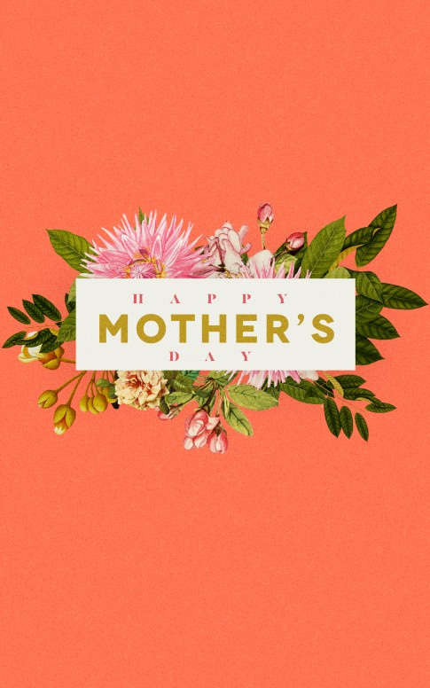 Mother’s Day Flower Church Bulletin