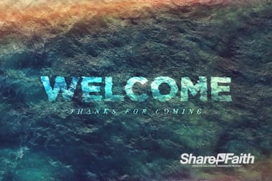 ShareFaith Media » Walk On Water Welcome Video Loop – ShareFaith Media