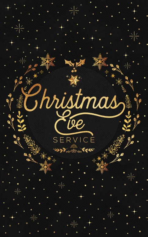 Christmas Eve Service Bulletin Cover