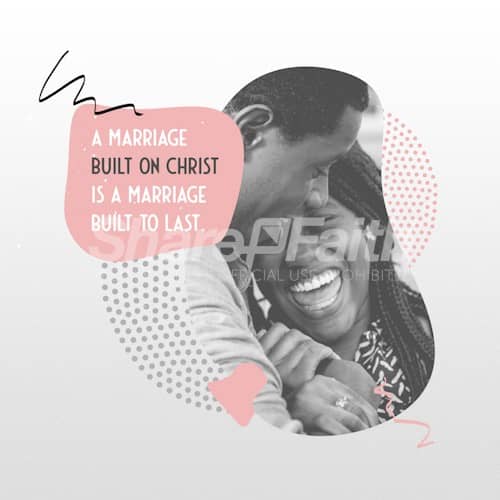 Marriage Built On Christ Social Media Graphic