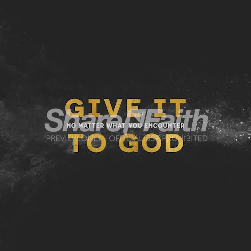 Give It To God Church Social Media Graphic