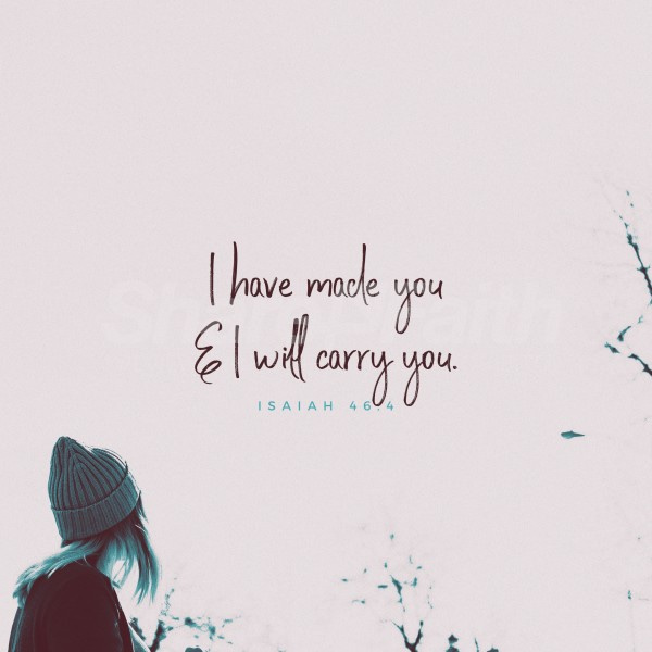 I Will Carry You Social Media Graphic