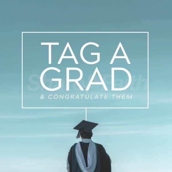 Tag A Grad Social Media Graphic