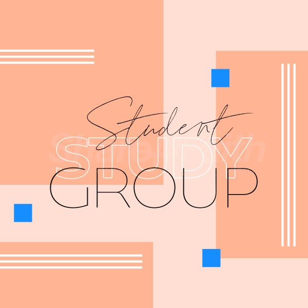 Student Study Group Social Media Graphic