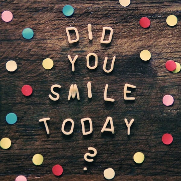 Did You Smile Social Media Graphic