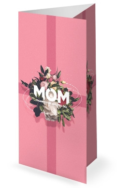 Mother’s Day Pink Church Trifold Bulletin
