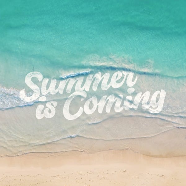 Summer Is Coming Social Media Graphic