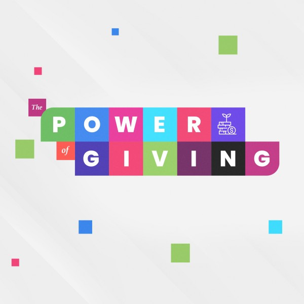 Power Of Giving Social Media Graphic