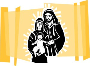 Baby Jesus And Parents