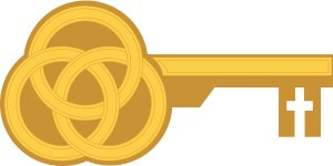 Trinity as Key (gold)