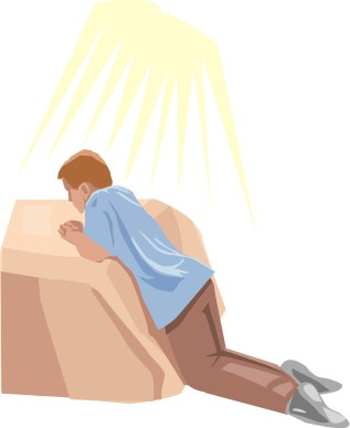 On A Bed In Prayer
