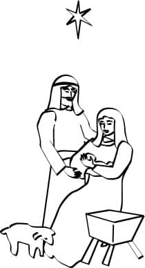 Jesus, Mary and Joseph Nativity Story