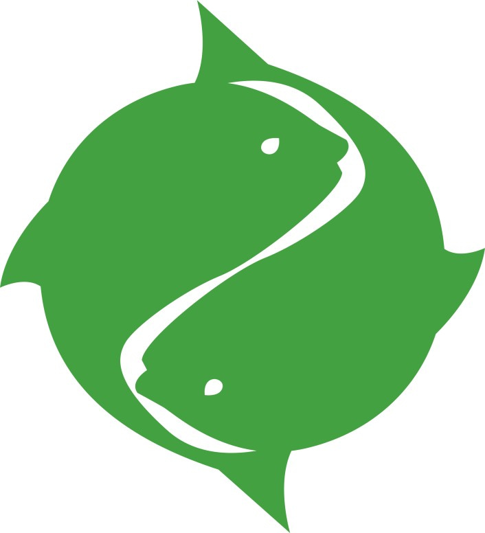 Green Two Fish Symbol