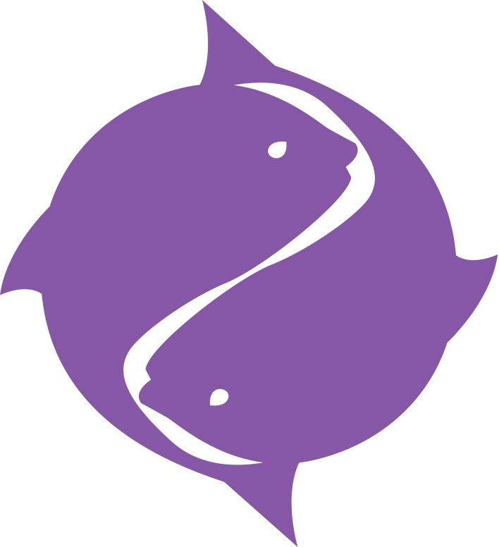 Purple Two Fish Symbol