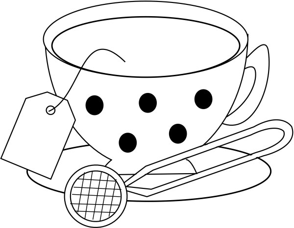Large Polka Dots on Cup