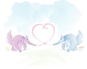 Anteaters in Love