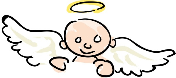 Nursery Clipart Baby Angel