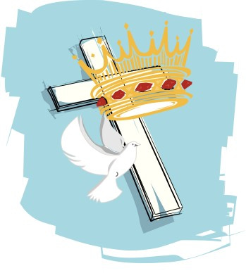 Crown with a Cross and Dove