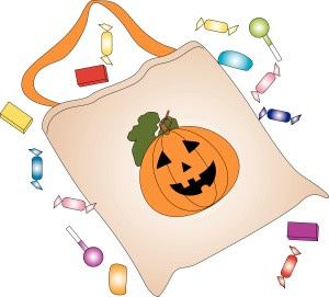 Candy Bag with Treats