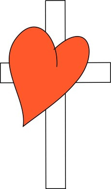 Red Heart and Cross