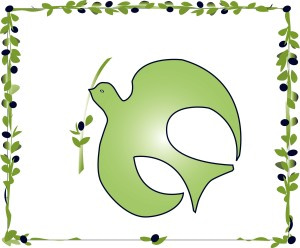 Olive Branch Dove Clipart