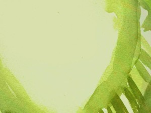 Abstract Green Leaf Worship Service Background