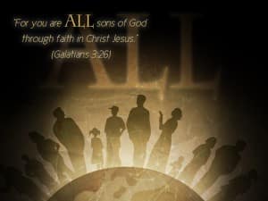 Alll Sons of God