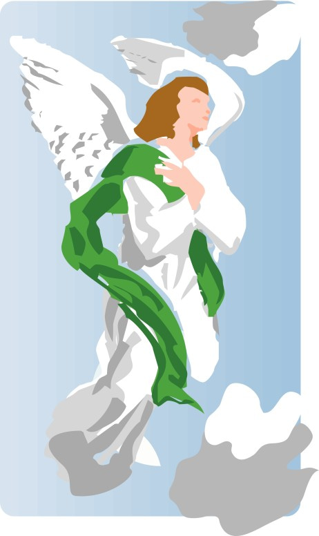 Angel in the Clouds Image