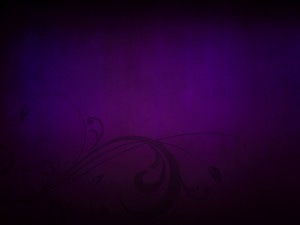 Purple Flourishes Worship Slides