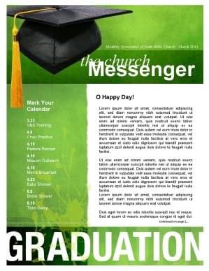 Graduation Newsletter