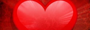 Valentine Heart Website Banner
