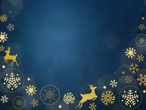 Elegant Snowflakes Christmas Background