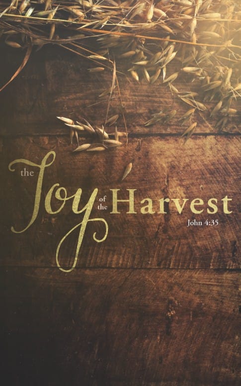 Joy of Harvest Ministry Bulletin