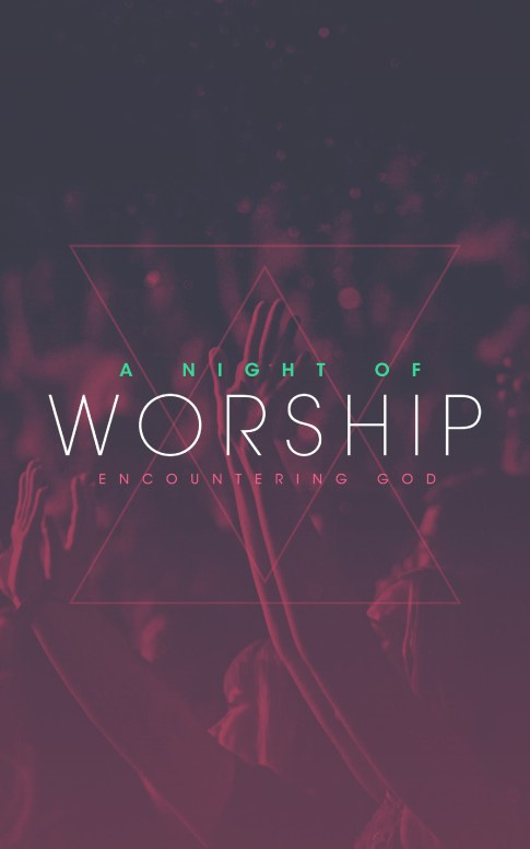 Night of Worship Church Bulletin