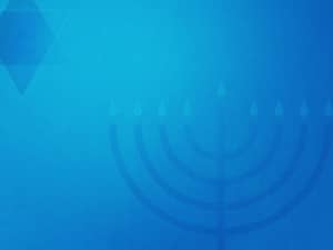 Hanukkah Celebration of Lights Church Worship Background