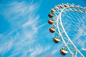 Ferris Wheel Sky Ministry Stock Photo