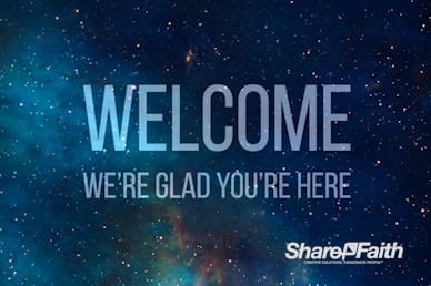 ShareFaith Media » Stars in Space Welcome Video Loop – ShareFaith Media