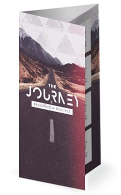 Journey With Christ Church Trifold Bulletin