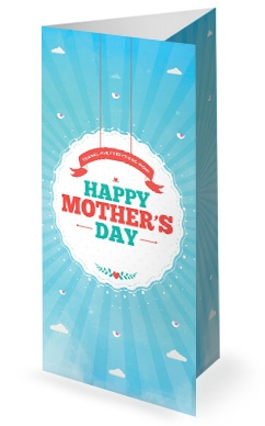 Happy Mother’s Day Spring Church Trifold Bulletin