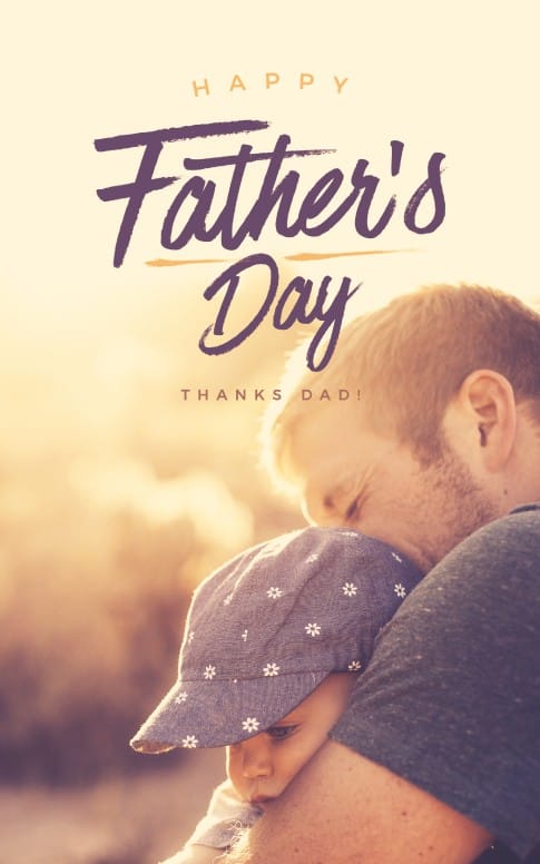 A Father’s Love Church Father’s Day Bulletin