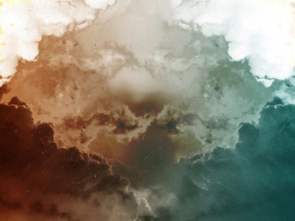 Cloud Paint Splash Worship Background